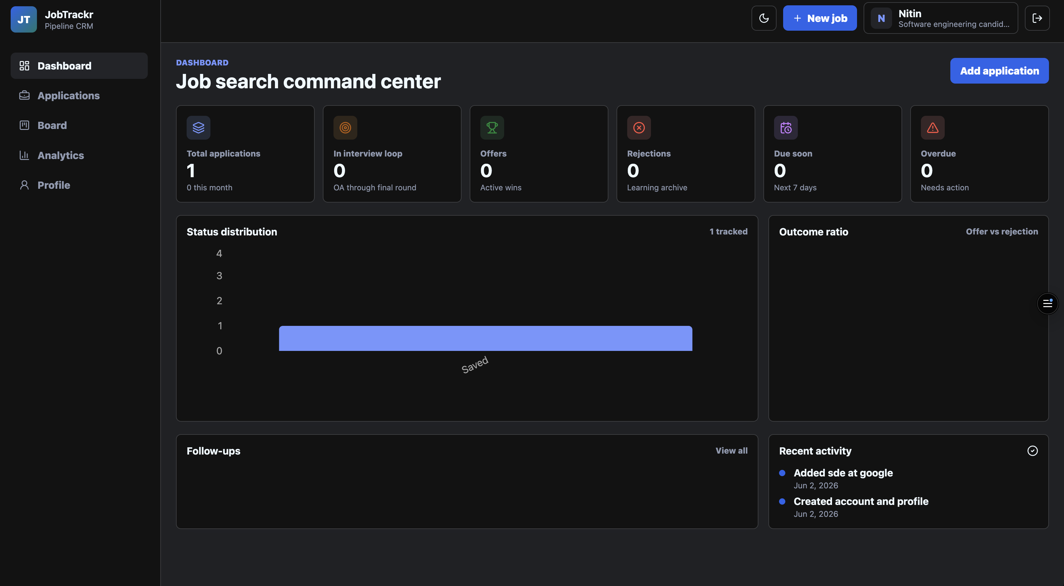 JobTrackr project thumbnail